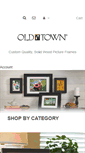 Mobile Screenshot of oldtownframes.com